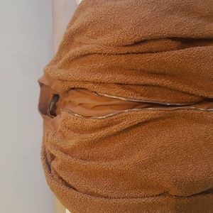 Medium tan fleece